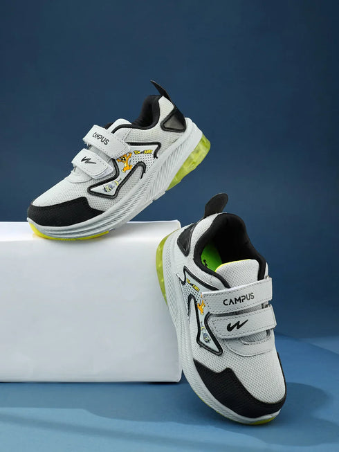 LD-02 Grey Kids Sneakers